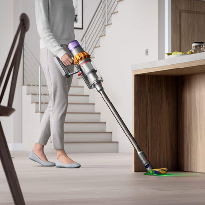Dyson V15 Detect Cordless Vacuum With 8 Accessories Yellow/Nickel (Certified Refurbished)
