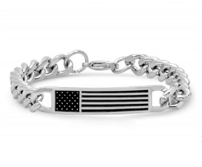 Monochrome Americana ID Bracelet