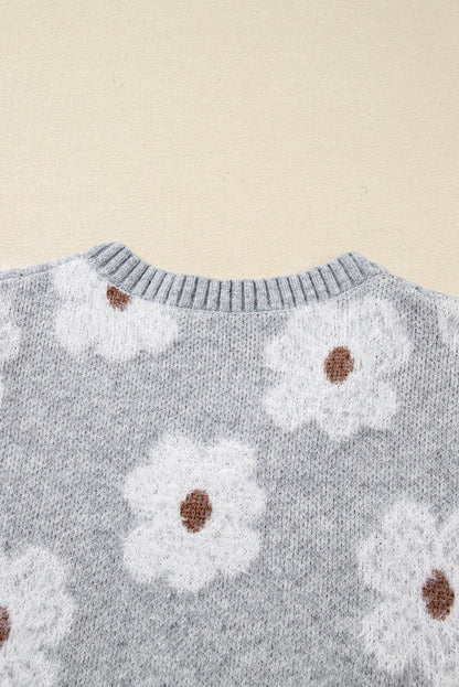 Threaded Pear Ava Drop Shoulder Baggy Sweater