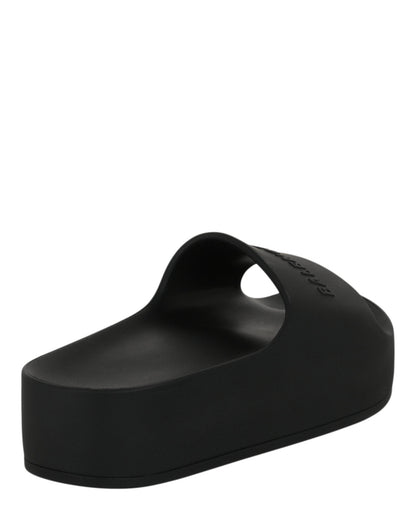 Balenciaga Chunky Logo Slide Sandals