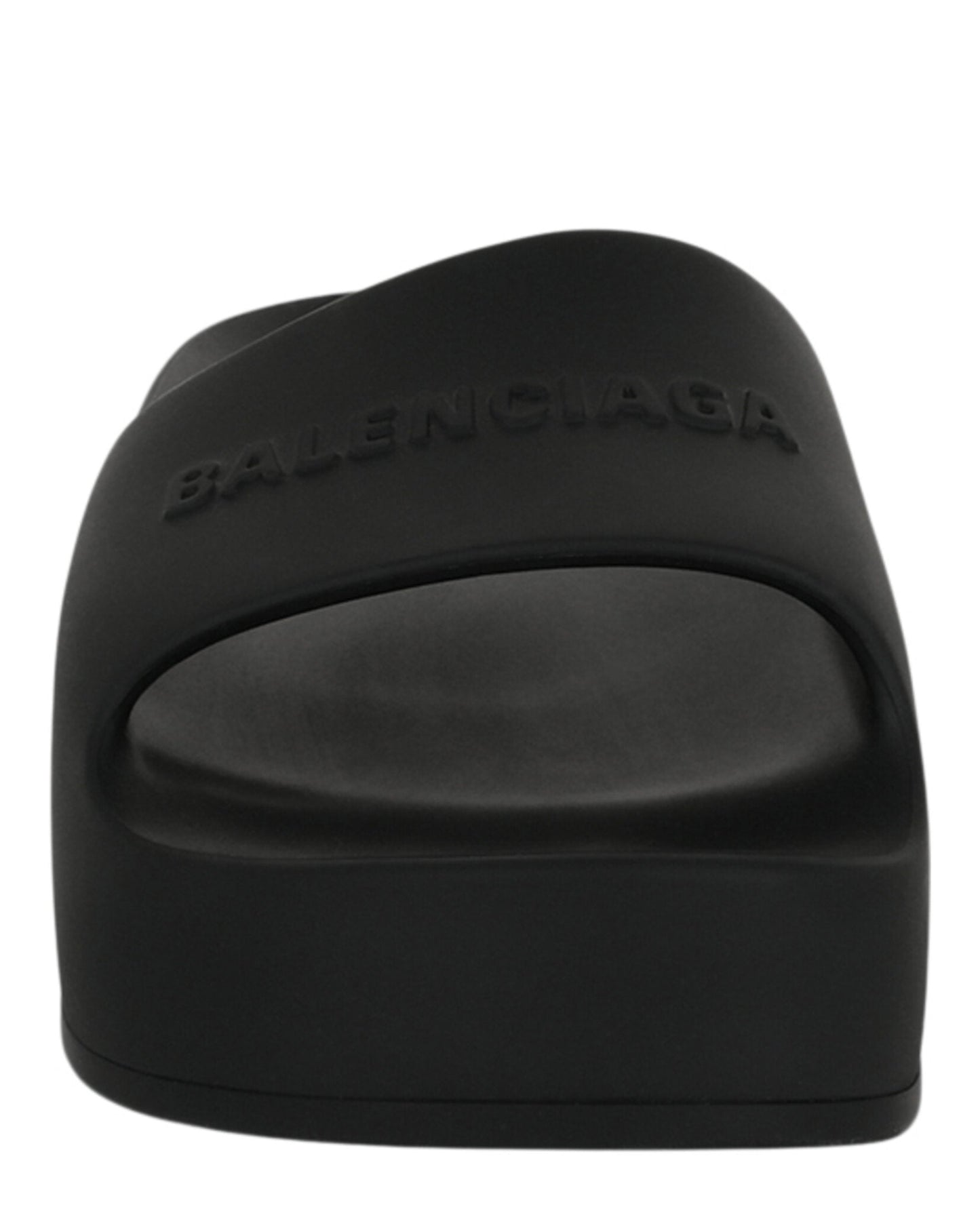 Balenciaga Chunky Logo Slide Sandals