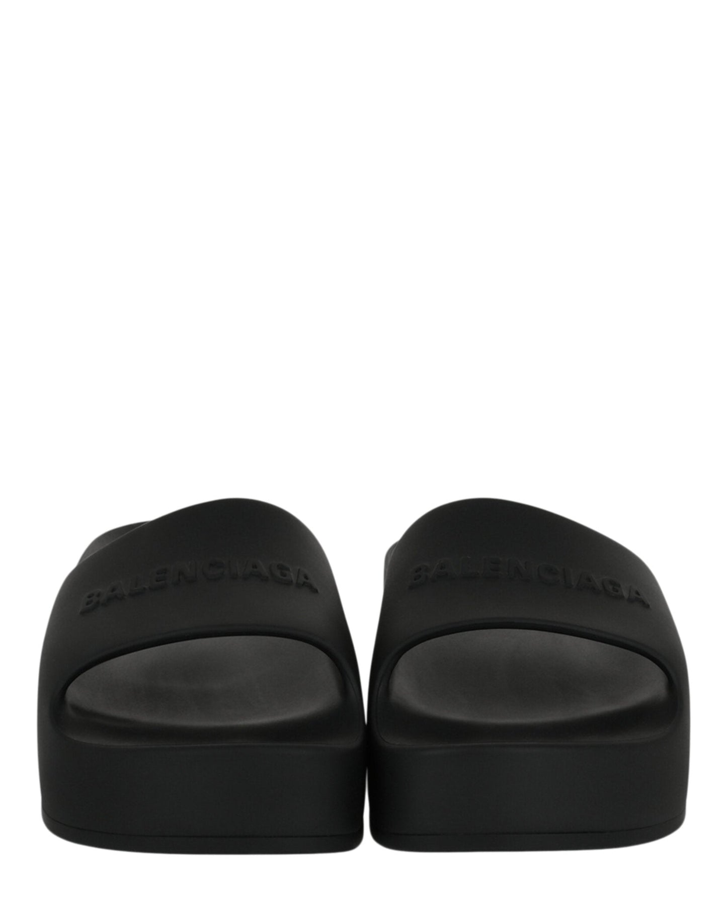 Balenciaga Chunky Logo Slide Sandals