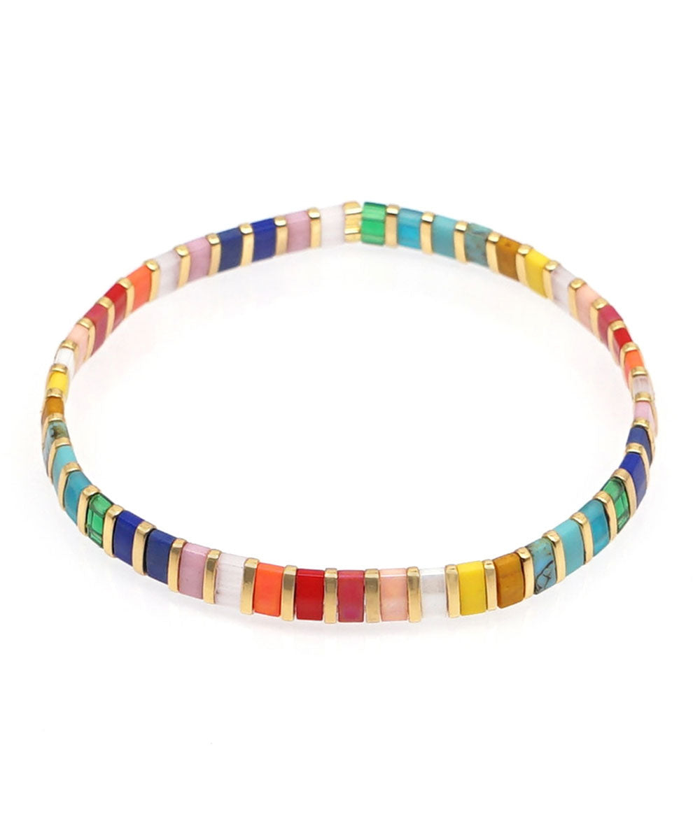 Gold Multi Colored-