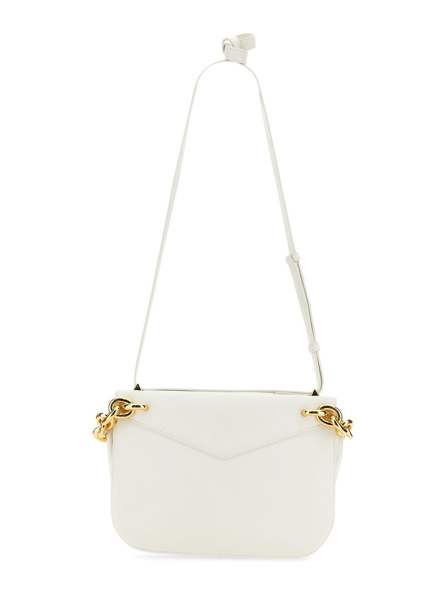 Leather Shoulder Bag Mount White