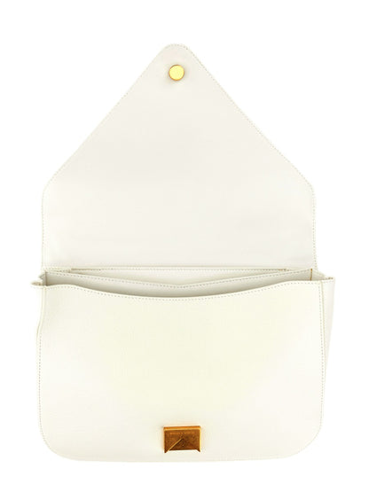Leather Shoulder Bag Mount White