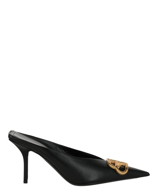 Balenciaga Square Knife Bb Mules