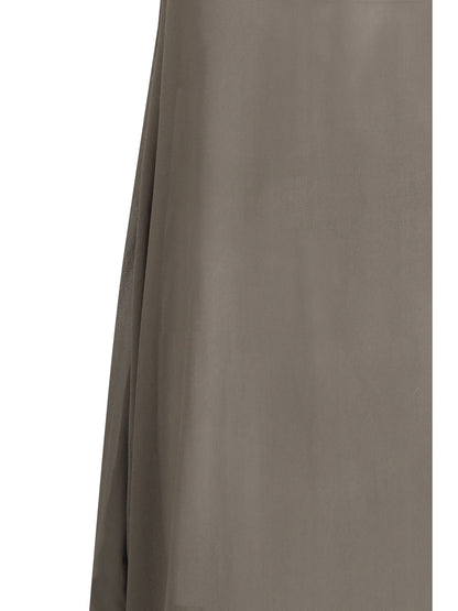 Dress Haltar Silk Georgette Dust