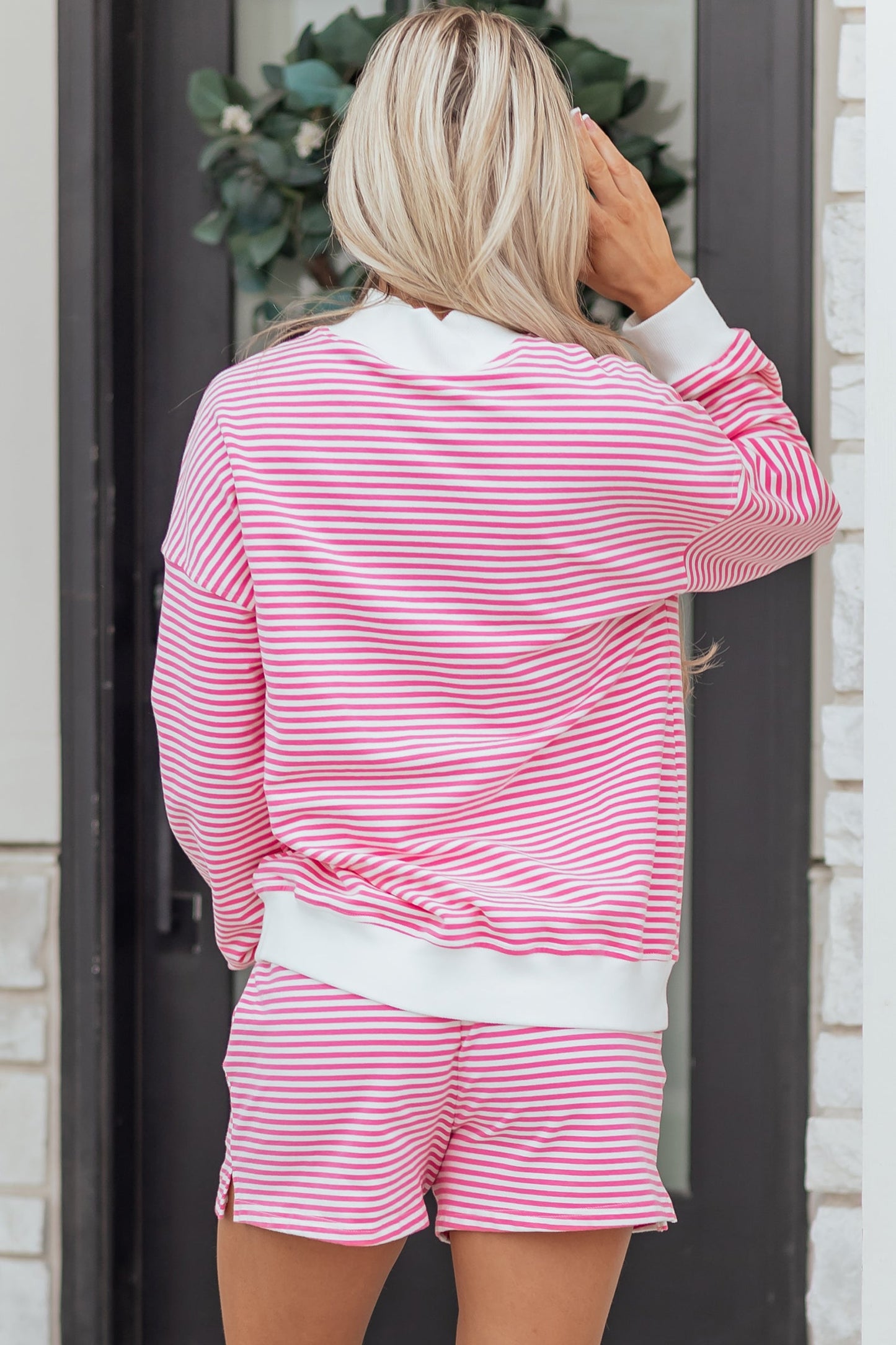 Threaded Pear Sariyah Sweatshirt and Shorts Set