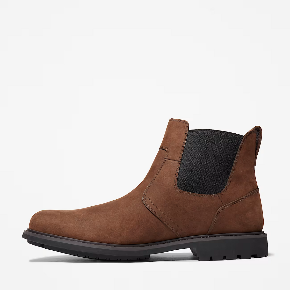 Timberland Stormbucks Waterproof Chelsea Men's Boots — Brown Leather