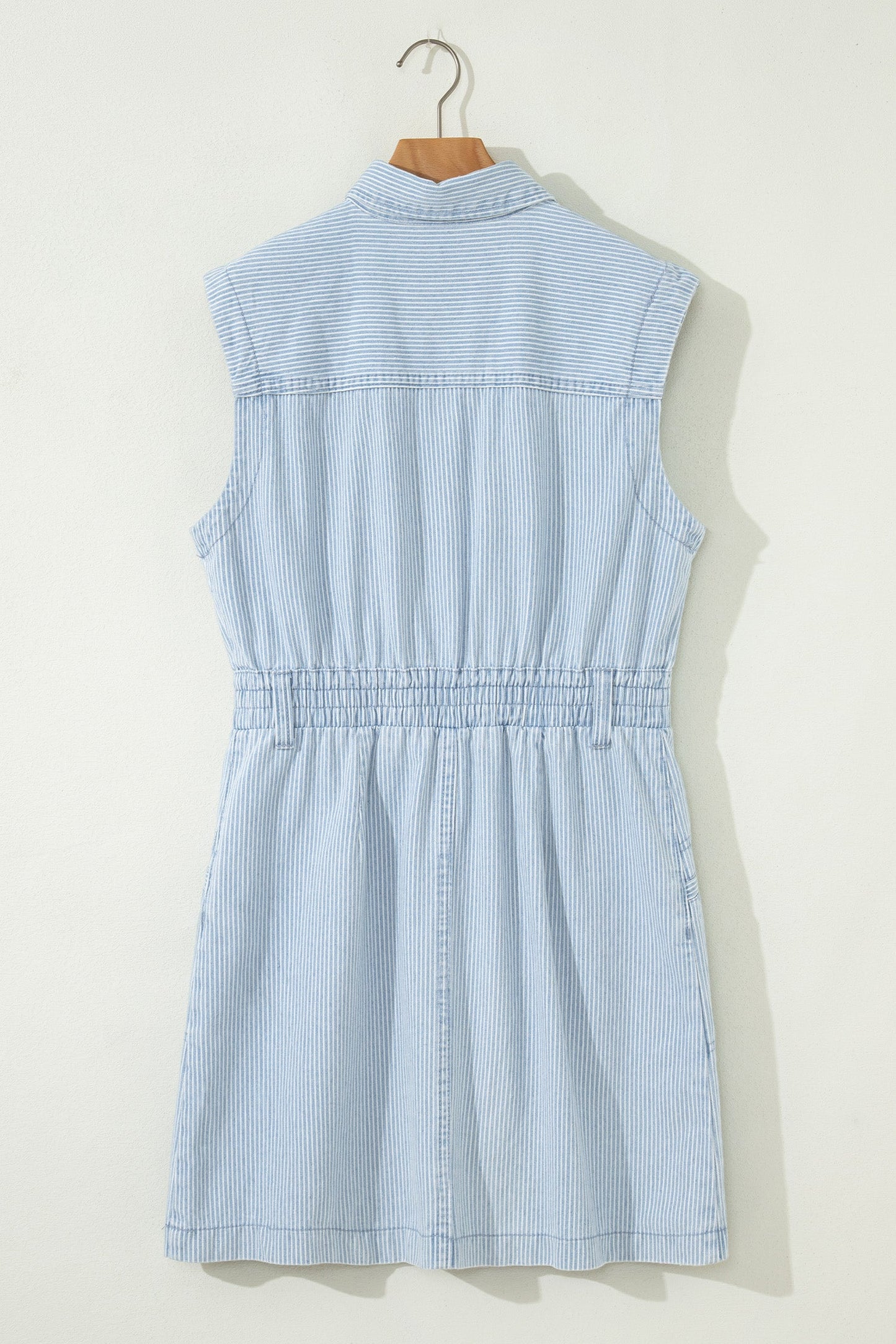 Threaded Pear Anne Front Sleeveless Mini Dress