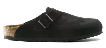 Birkenstock Boston Soft Footbed Suede Leather Regular Fit Sneakers