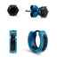 Blue and Black