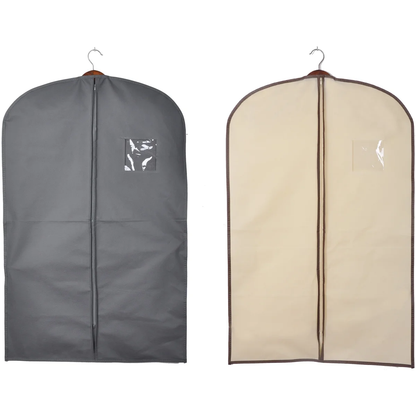 6 Pack of Suit & Dress Bags with Clear Window