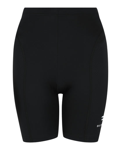 Balenciaga Logo Print Athletic Cycling Shorts
