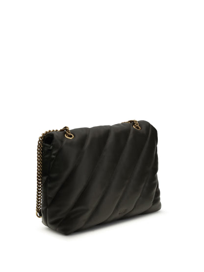 Shoulder Bag Love Puff Mud Green