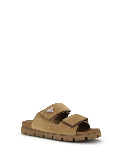 Sandals Suede Cinnamon