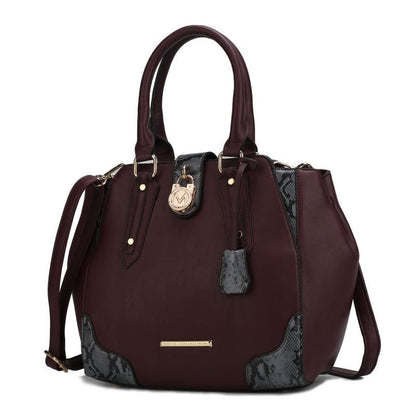 MKF Collection by Mia K. - Lorena Embossed Shoulder Bag