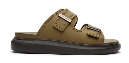 Men's Alexander McQueen Rubber Hybrid Slide Sandal