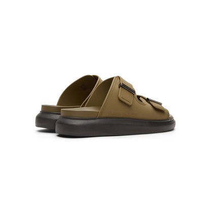 Men's Alexander McQueen Rubber Hybrid Slide Sandal