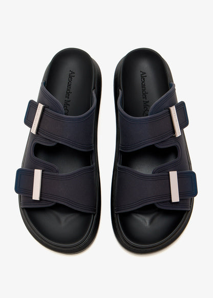 Men's Alexander McQueen Rubber Hybrid Slide Sandal