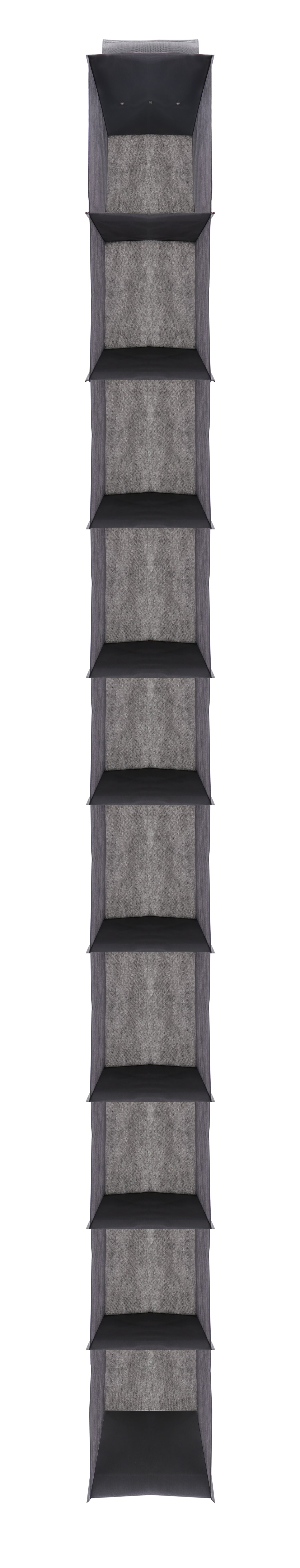 J&V TEXTILES Hanging Closet Organizer, 6-Shelf 10-Shelf Closet Hanging Storage Shelves