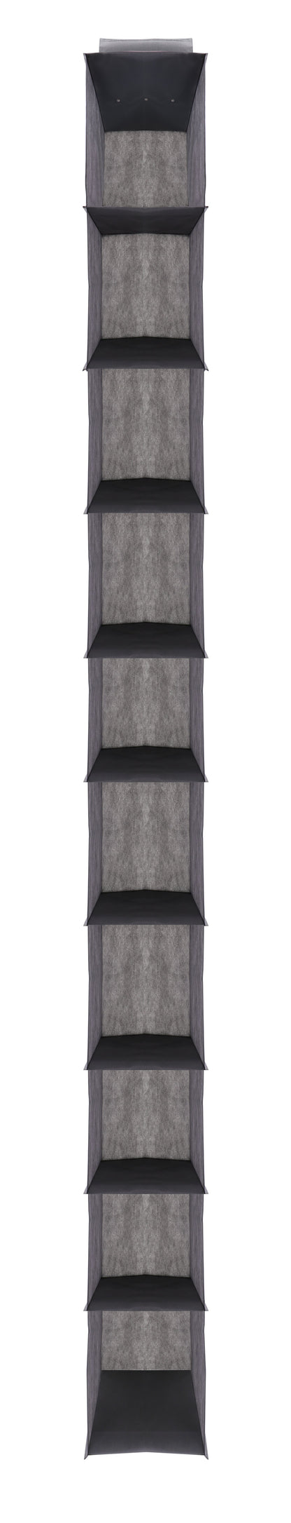 J&V TEXTILES Hanging Closet Organizer, 6-Shelf 10-Shelf Closet Hanging Storage Shelves