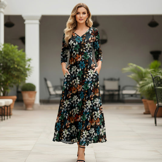Multi Color Floral-