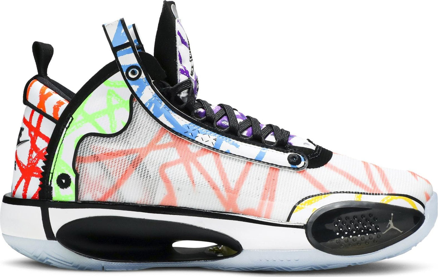 Grade School Air Jordan Retro Xxxiv 'Zion Williamson Coloring Book' (Gs)