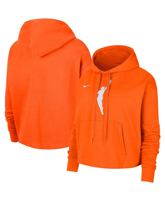 Nike Women's Wnba Logowoman Team 13 Cropped Pullover Hoodie Hoodies