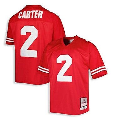 Mitchell & Ness Men's Ohio State Cris Carter #2 Ss Short Sleeve Legacy Jersey