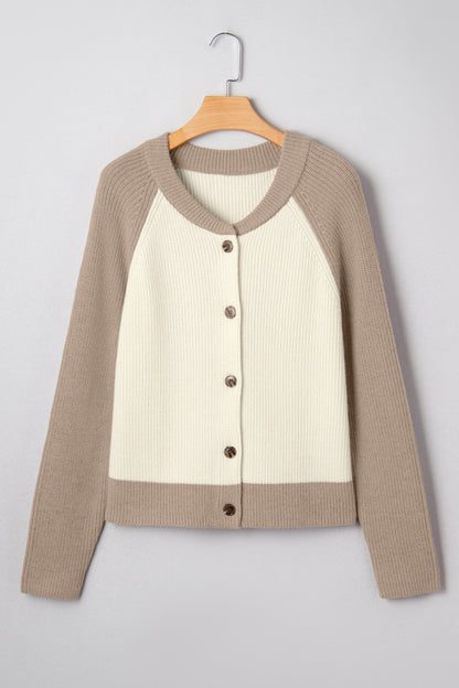 Threaded Pear Maryam Ribbed Knit Down Sweater