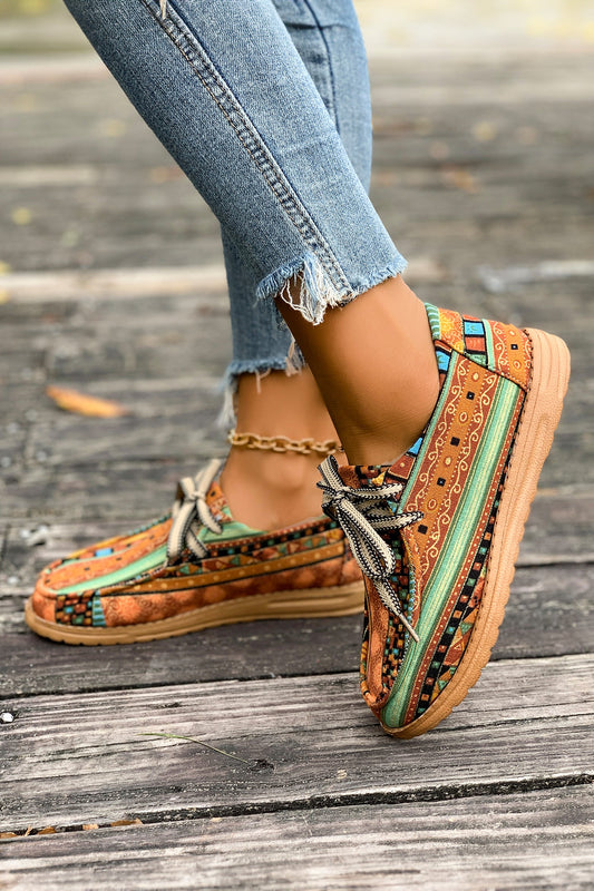 Threaded Pear Frankie Detail Comfort Loafer Shoes