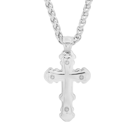 3D Gothic Cross Pendant