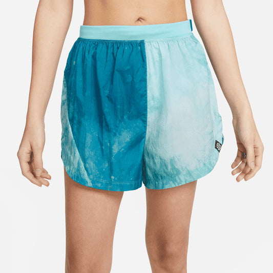 Nike Women's Dri-Fit Repel Mid-Rise 3" Brief-Lined Trail Running Shorts W/ Pockets Shorts