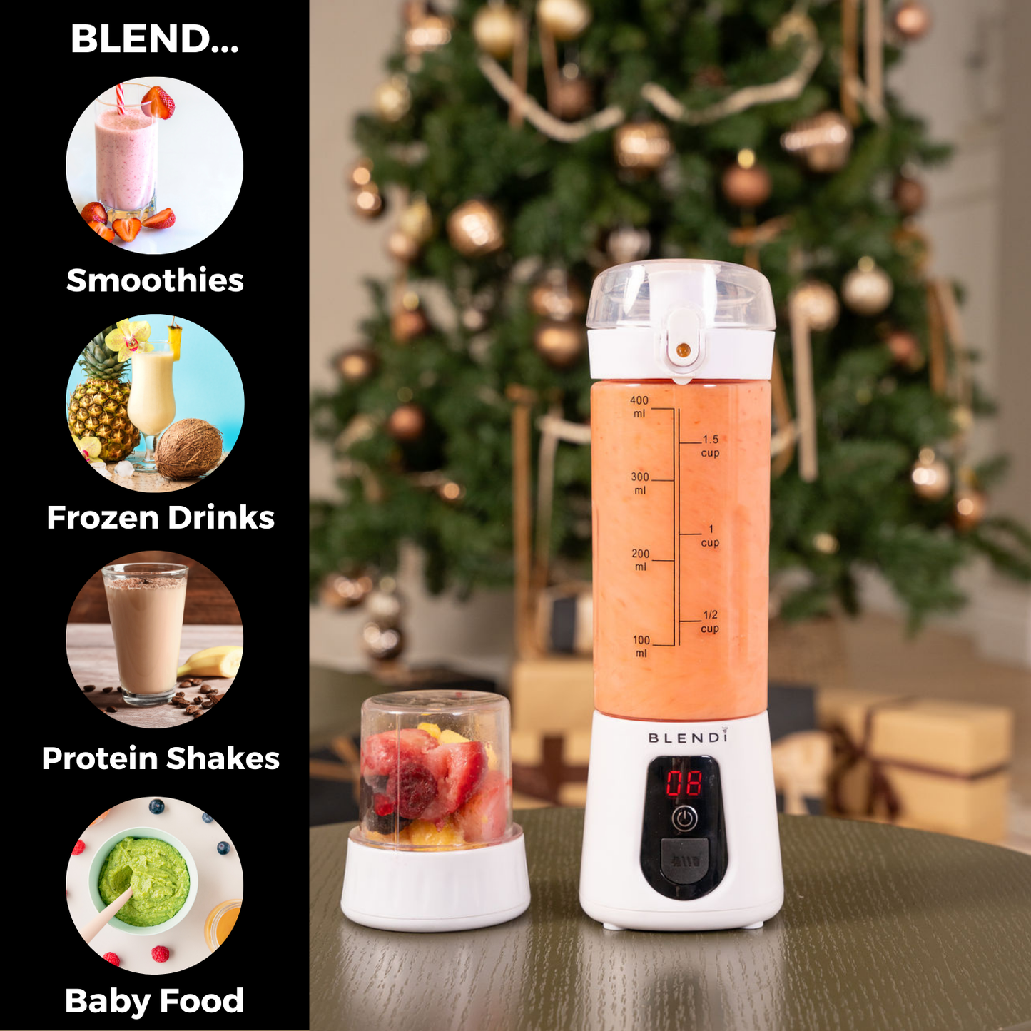 USA Pro+ Ice Crushing Portable Blender