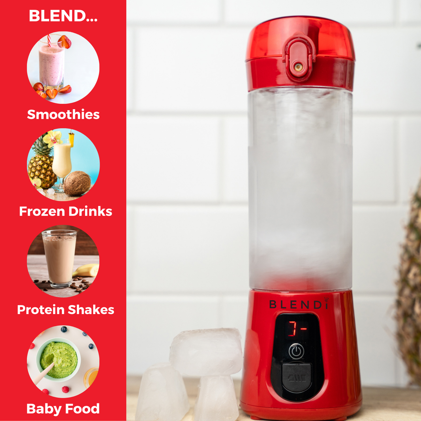 USA Pro+ Ice Crushing Portable Blender
