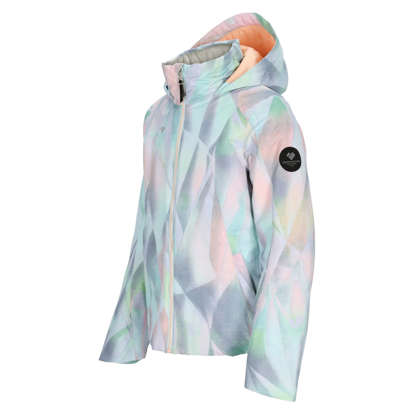 Youth Obermeyer Girl'S Rylee Print Waterproof Jacket
