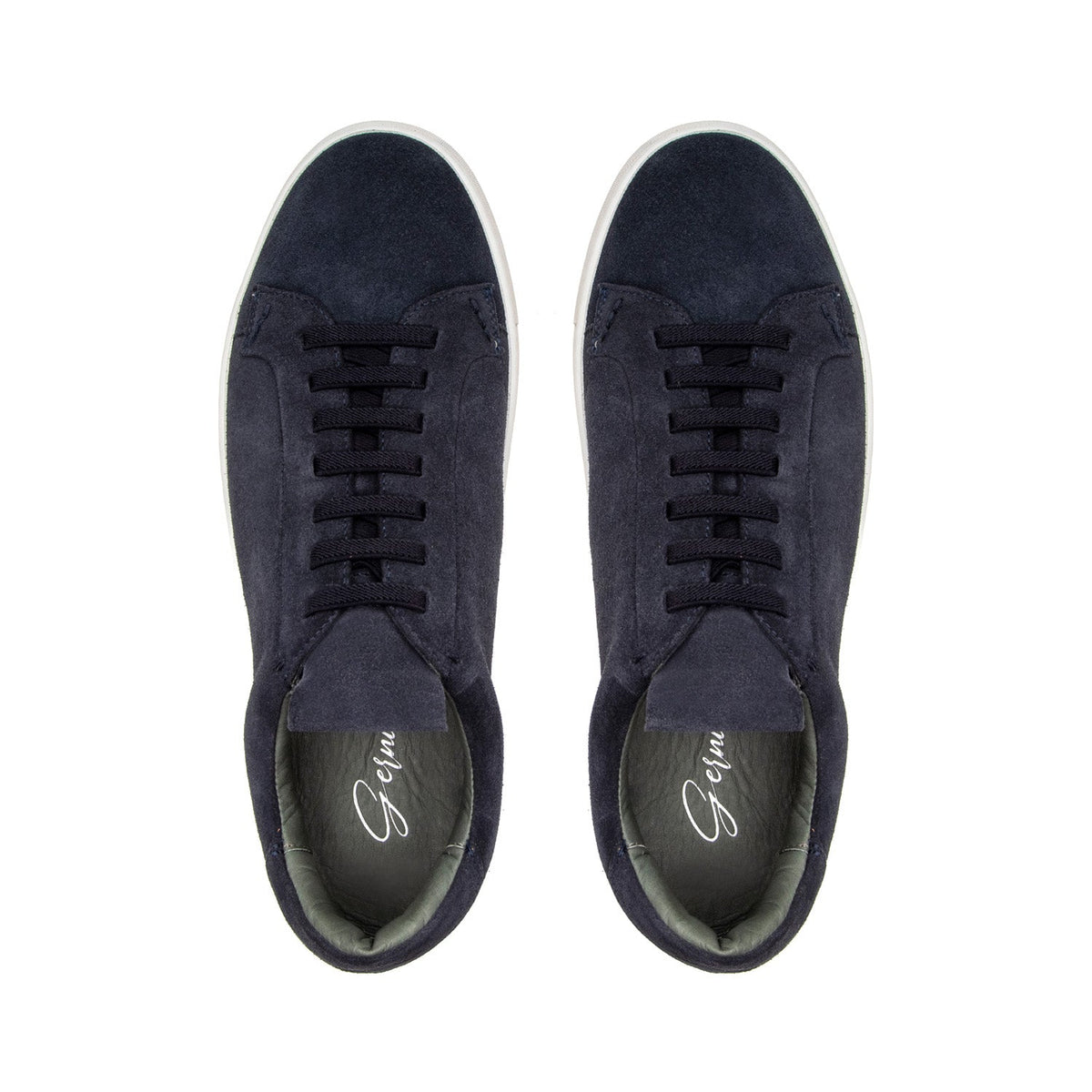 Navy Suede-