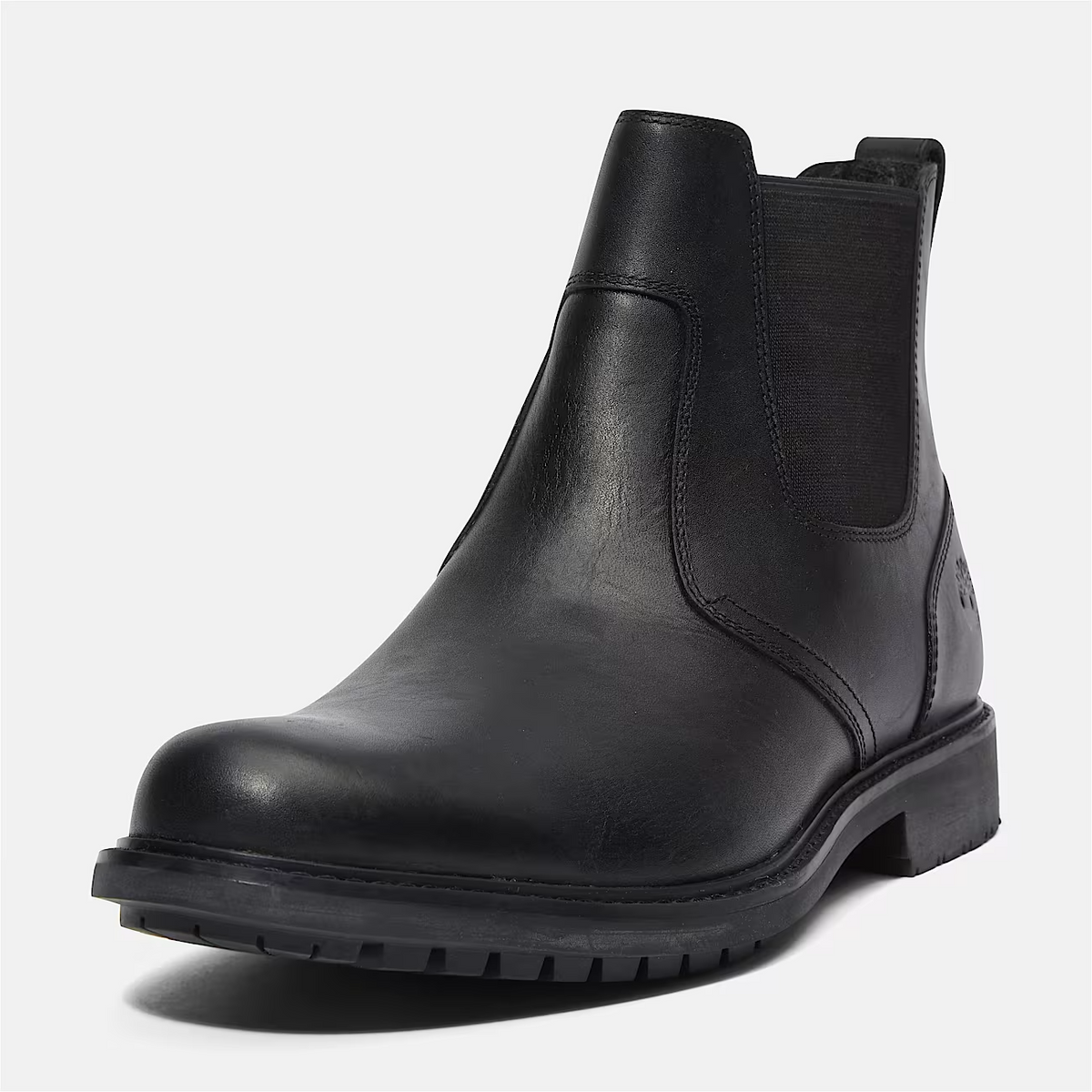 Timberland Stormbucks Waterproof Chelsea Men's Boots — Black Leather