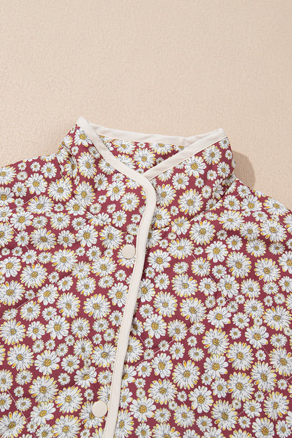 Threaded Pear Avery Contrast Edge Stand Jacket