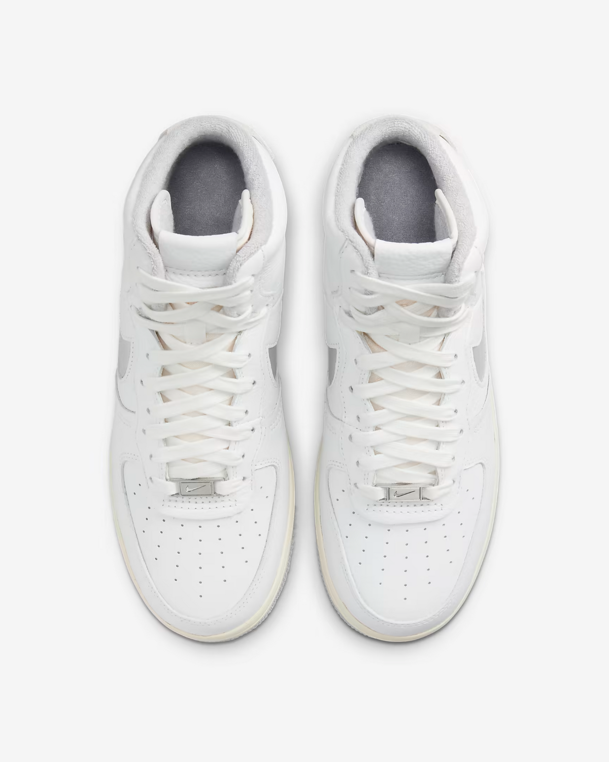 Nike Air Force 1 Sculpt Women's Platform Sneakers — White Leather