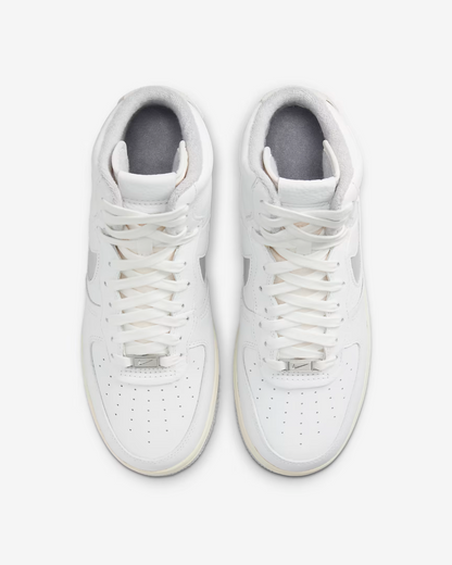 Nike Air Force 1 Sculpt Women's Platform Sneakers — White Leather