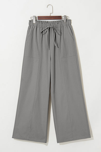 Threaded Pear Gemma Waist Casual Loose Pants