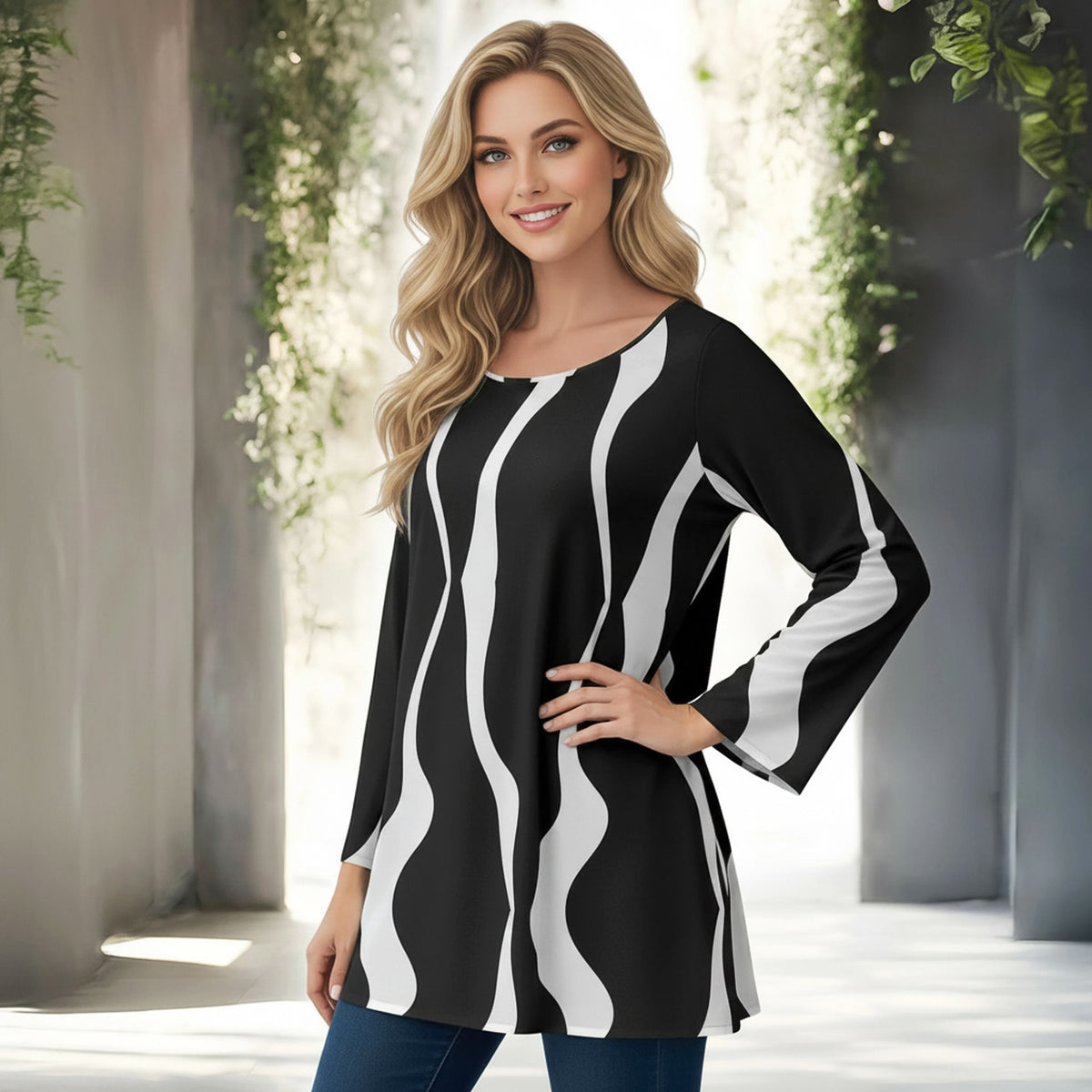 Black and White-