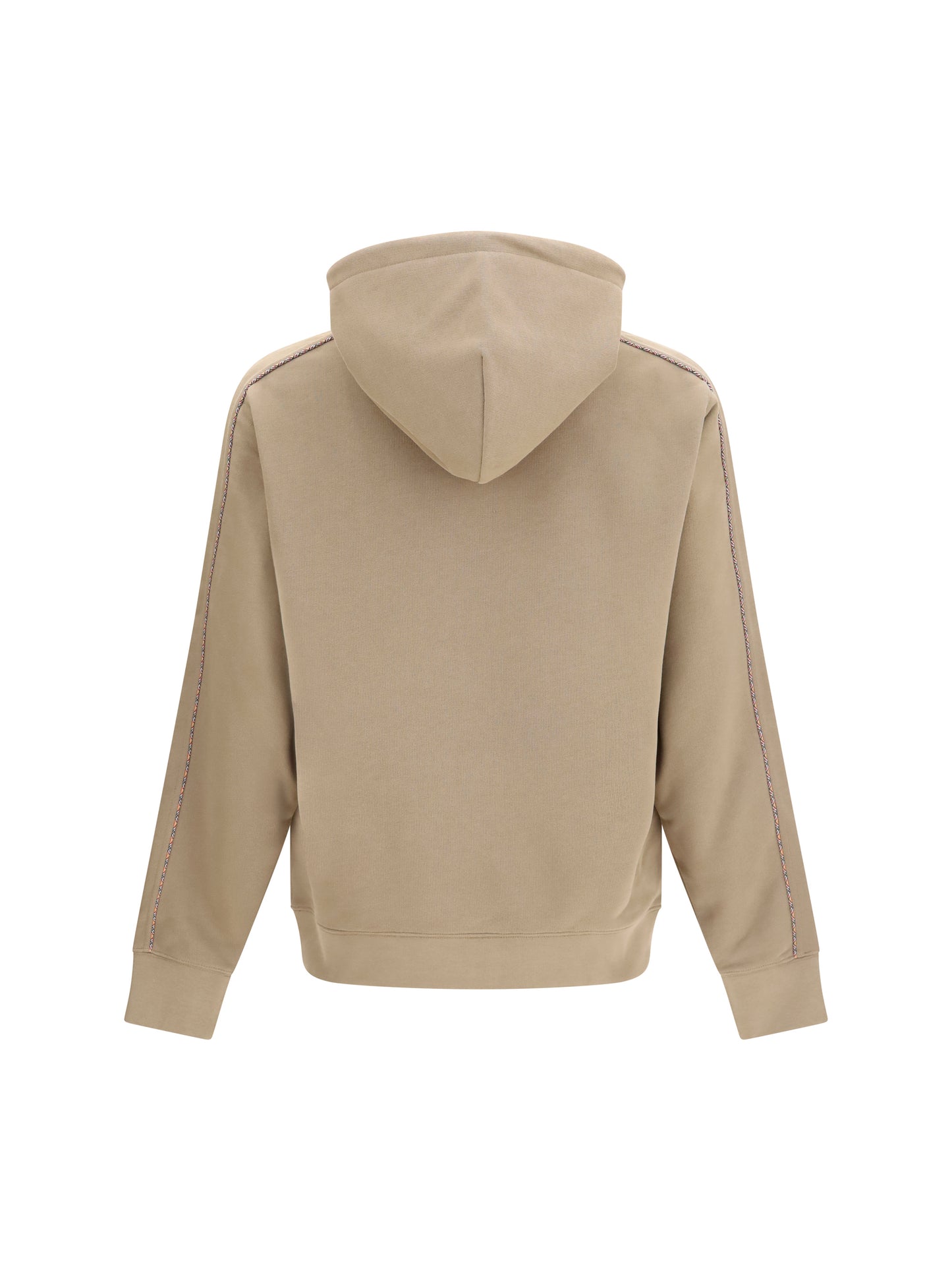 Hoodie Check Print Finch Brown