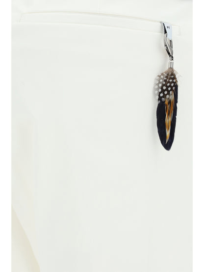 Cotton Trousers White