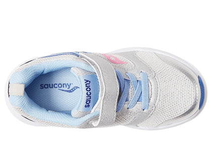 Saucony Preschool Wind Fst A/C Little Kid Silver/Blue/Pink