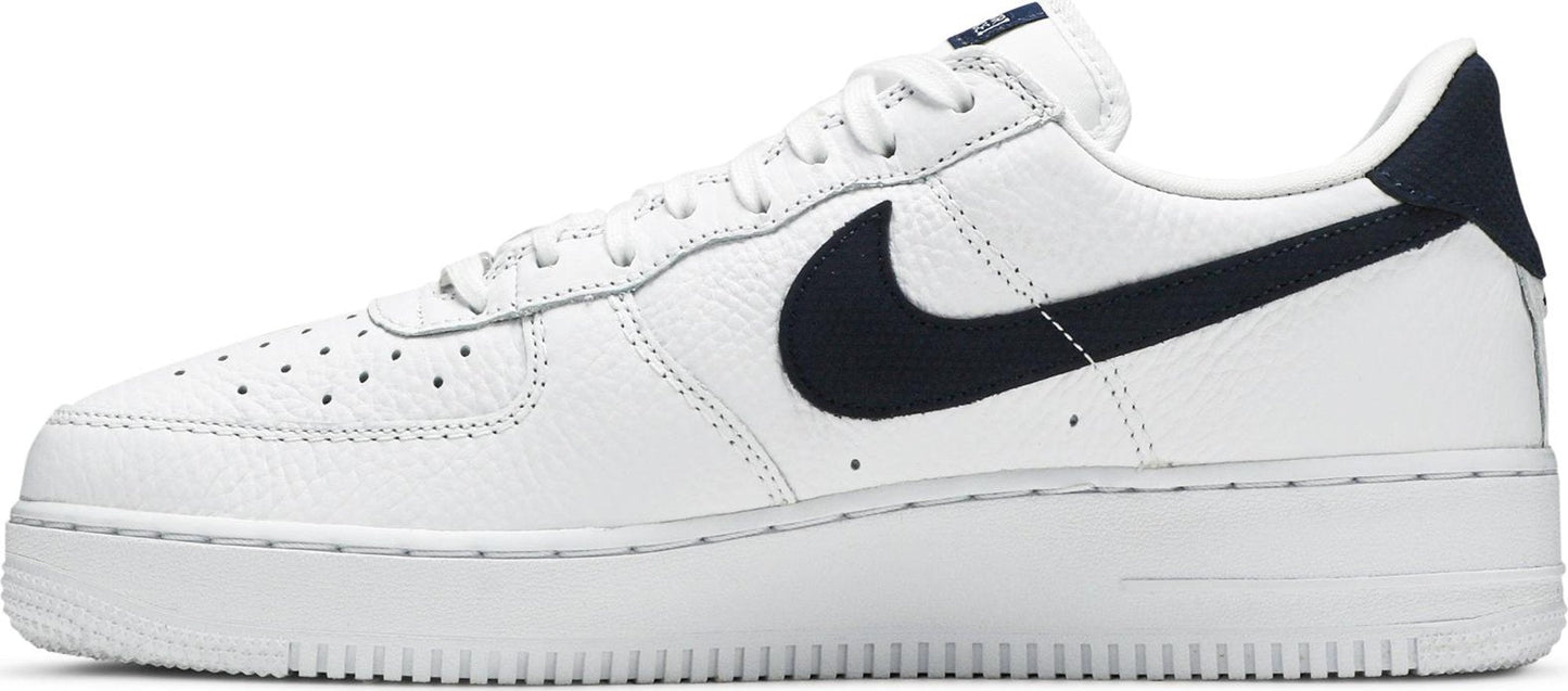 Nike Men's Air Force 1 Craft 'White Obsidian' Sneakers