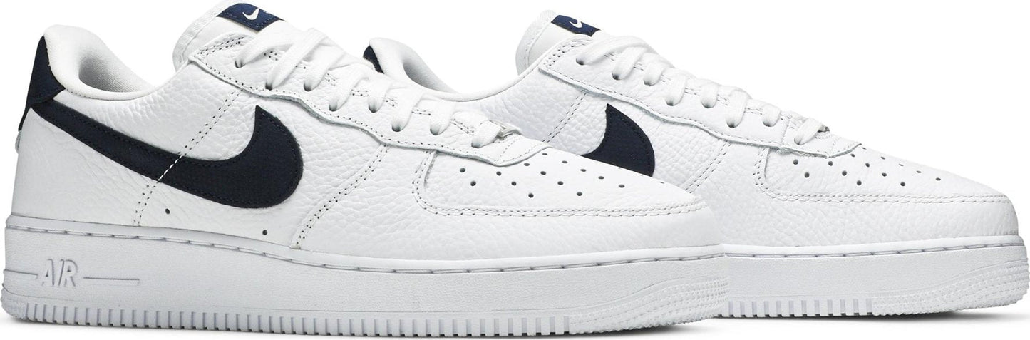 Nike Men's Air Force 1 Craft 'White Obsidian' Sneakers