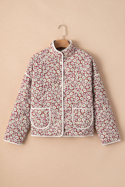 Threaded Pear Avery Contrast Edge Stand Jacket